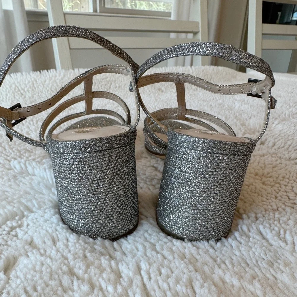Nina silver glitter